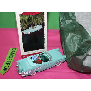 Hallmark Keepsake 1957 Chevrolet Bel Air Classic American Cars Holiday Ornament